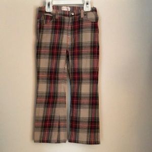 Size 4T Plaid Pants